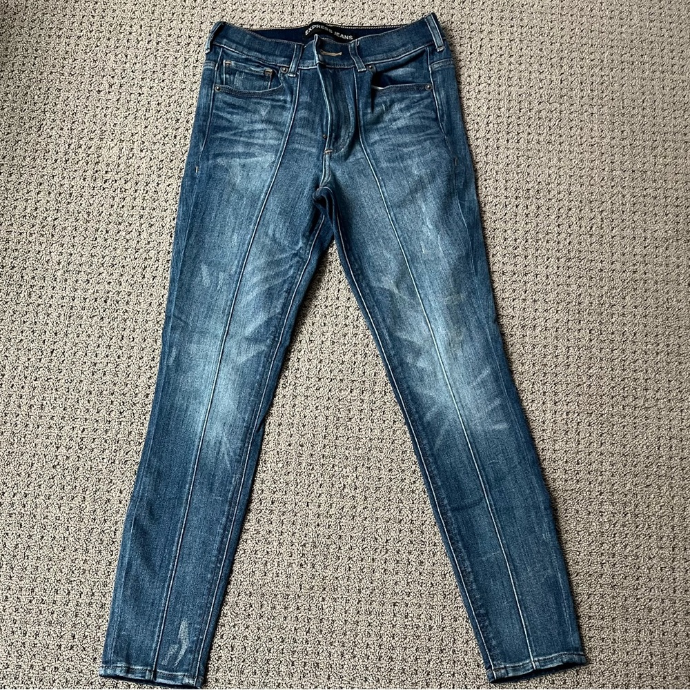 Express High Rise Ankle Leggings - Size 2R